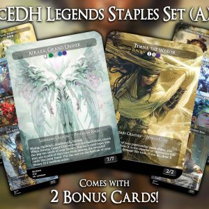 cEDH Legends Staples Set (A) - 10 Proxies + 2 Extra - Exclusive Designs for Collectors - Premium Proxy Cards!