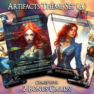 Artifacts Theme Set (A) - 10 Proxies + 2 Extra - Exclusive Designs for Collectors - Premium Proxy Cards!