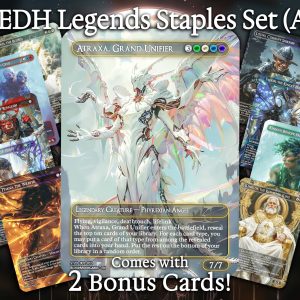 cEDH Legends Staples Set (A) - 10 cards + 2 Bonus - 12 Premium Quality Proxies - Exclusive Artworks!