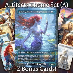 Artifacts Theme Set (A) - 10 cards + 2 Bonus - 12 Premium Quality Proxies - Exclusive Artworks!