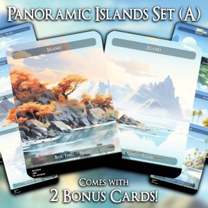 Panoramic Islands Set (A) - 10 Proxies + 2 Extra - Exclusive Designs for Collectors - Premium Proxy Cards!