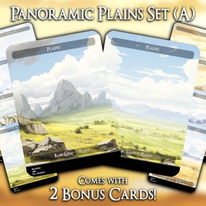 Panoramic Plains Set (A) - 10 Proxies + 2 Extra - Exclusive Designs for Collectors - Premium Proxy Cards!