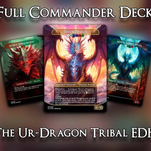 The Ur-Dragon Tribal EDH Commander Deck - 100 Premium Proxy Cards - Unique Art Designs!