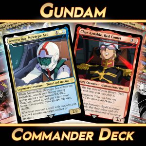 Gundam EDH Deck - Full Commander Deck - 100 cards + 20 Tokens - Premium Quality Proxies!
