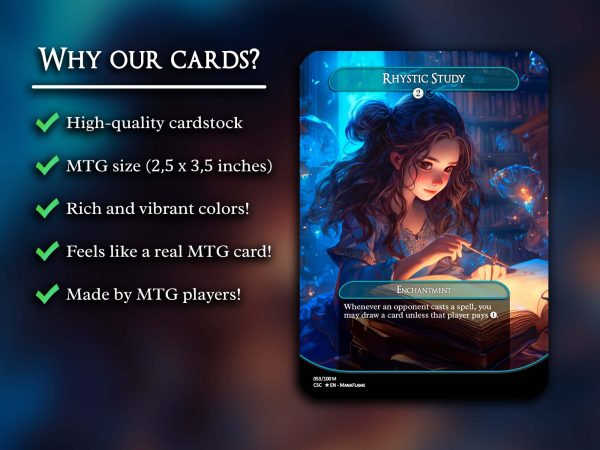 Mrs Claus Sisay EDH Commander Deck - 100 Premium Proxy Cards - Unique Art Designs! - Image 3