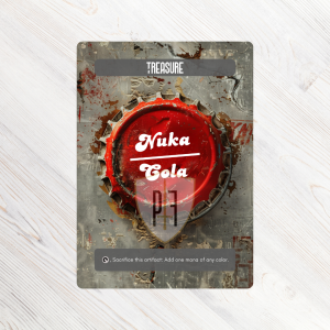 MTG Proxy Token: Treasure (Fallout)