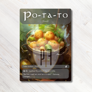 MTG Proxy Token: Food (PO-TA-TO)