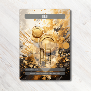 MTG Proxy Token: Gold