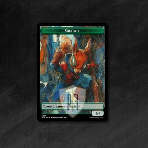 MTG Proxy Token: Squirrel (Spiderman)