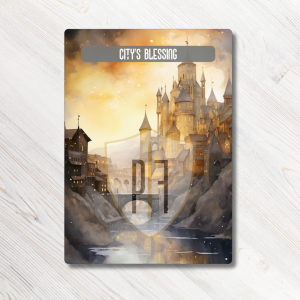 MTG Proxy Token: The City's Blessing
