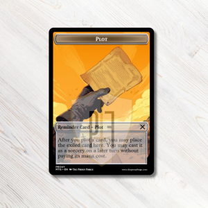 MTG Proxy Token: Plot (Thunder Junction)