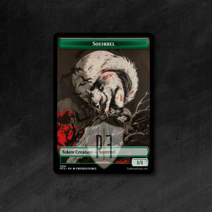 MTG Proxy Token: Squirrel (Vampire)