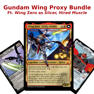 Gundam Wing Proxy Bundle: Slicer, Hired Muscle