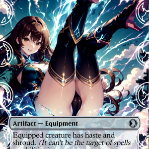 Lightning Greaves Proxy | Sultry Proxies Fan-Made Accessory for Playtesting