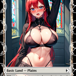 Plains v4 Basic Land Proxy | Sultry Proxies Fan-Made Accessory for Playtesting