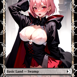 Swamp v2 Basic Land Proxy | Sultry Proxies Fan-Made Accessory for Playtesting