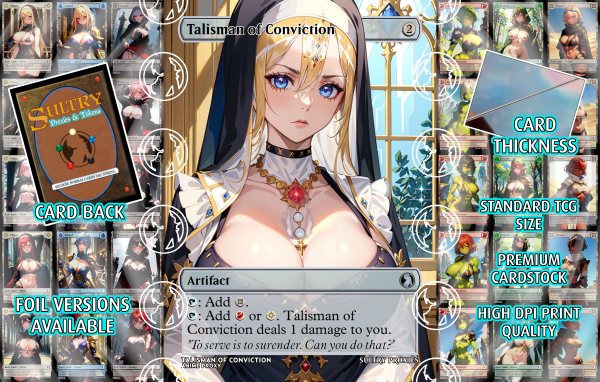 Talisman of Conviction Proxy | Sultry Proxies Fan-Made Accessory for Playtesting - Image 3