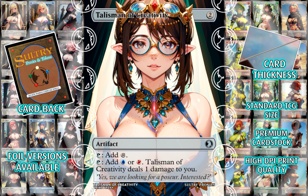 Talisman of Creativity Proxy | Sultry Proxies Fan-Made Accessory for Playtesting - Image 3