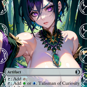 Talisman of Curiosity Proxy | Sultry Proxies Fan-Made Accessory for Playtesting