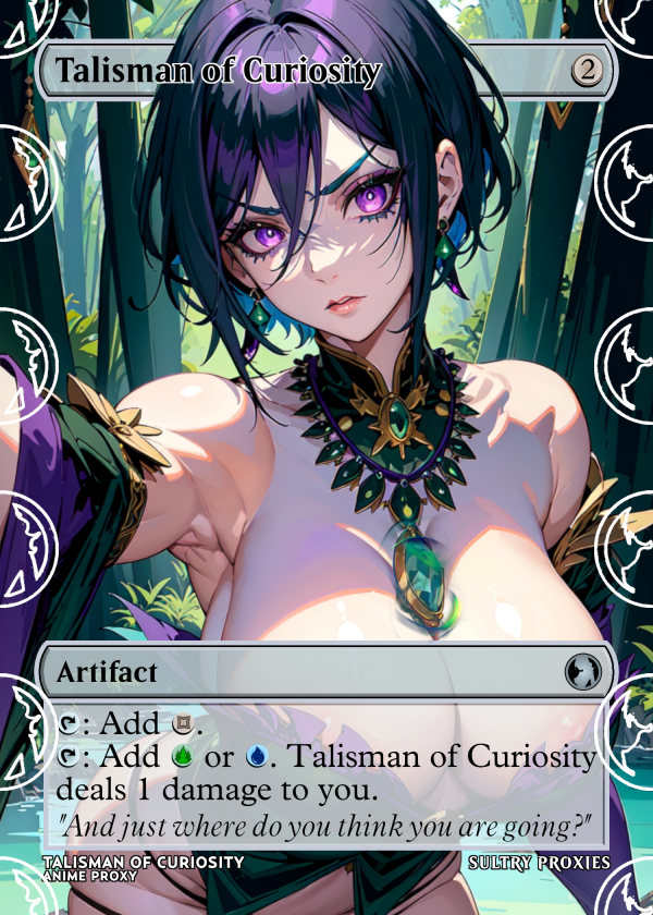 Talisman of Curiosity Proxy | Sultry Proxies Fan-Made Accessory for Playtesting