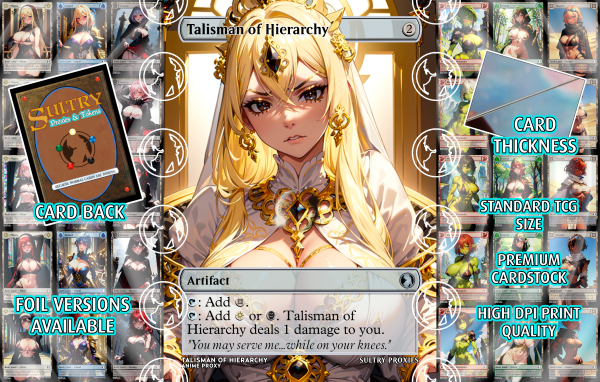 Talisman of Hierarchy Proxy | Sultry Proxies Fan-Made Accessory for Playtesting - Image 3
