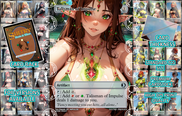 Talisman of Impulse Proxy | Sultry Proxies Fan-Made Accessory for Playtesting - Image 3