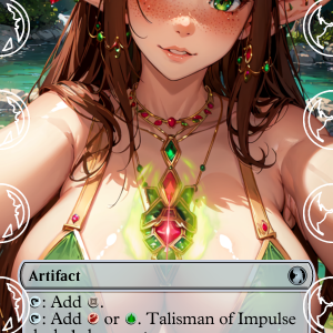 Talisman of Impulse Proxy | Sultry Proxies Fan-Made Accessory for Playtesting