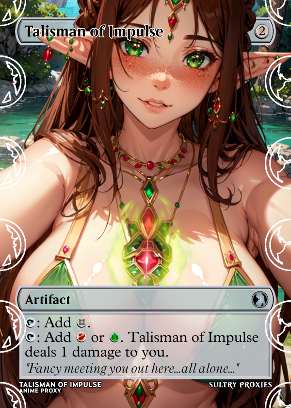Talisman of Impulse Proxy | Sultry Proxies Fan-Made Accessory for Playtesting