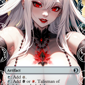 Talisman of Indulgence Proxy | Sultry Proxies Fan-Made Accessory for Playtesting