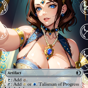 Talisman of Progress Proxy | Sultry Proxies Fan-Made Accessory for Playtesting