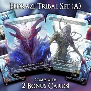 Eldrazi Tribal Set (A) - 10 Proxies + 2 Extra - Exclusive Designs for Collectors - Premium Proxy Cards!