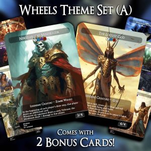 Wheels Theme Set (A) - 10 Proxies + 2 Extra - Exclusive Designs for Collectors - Premium Proxy Cards!