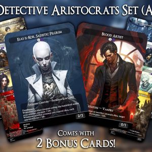 Detective Aristocrats Set (A) - 10 Proxies + 2 Extra - Exclusive Designs for Collectors - Premium Proxy Cards!