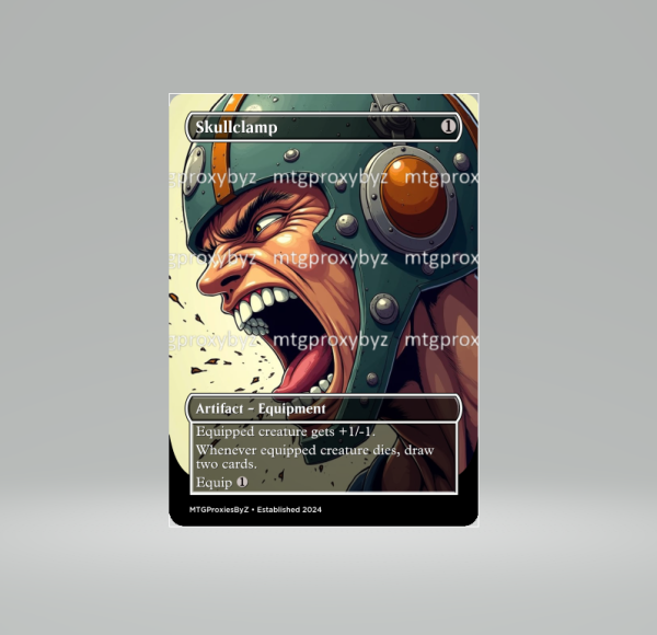 Skullclamp MTG Proxy