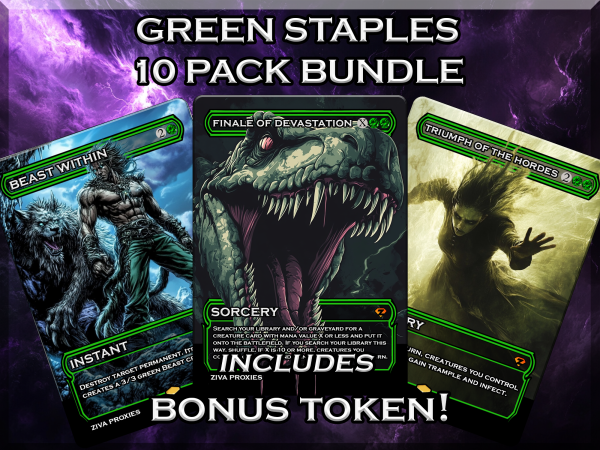 Green Staples MTG Proxies