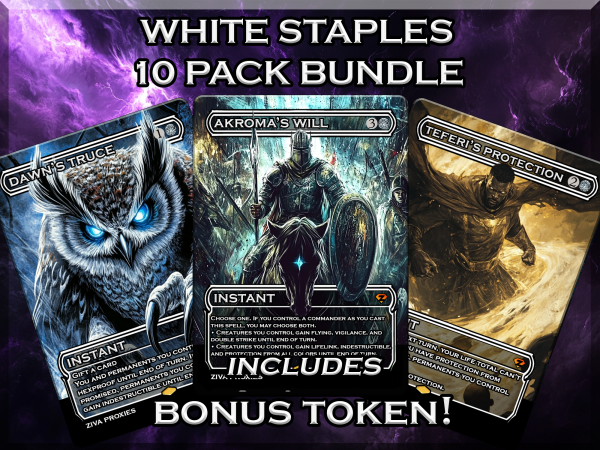 White Staples MTG Proxies
