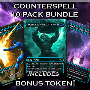 Counterspell Bundle Pack MTG Proxies, Blue Staples