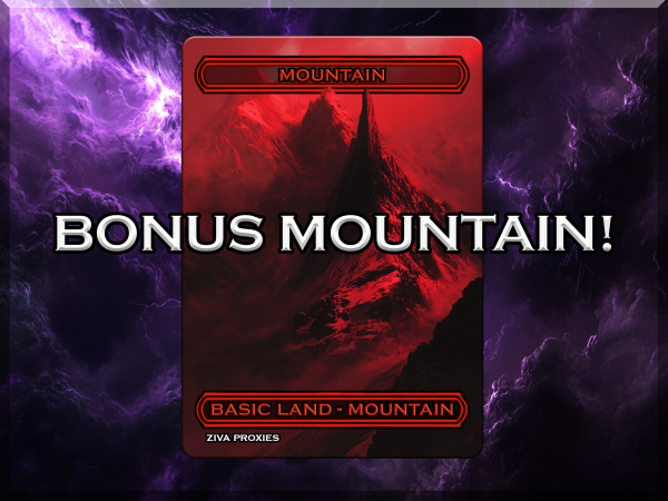 RED INSTANTS & SORCERY 10 PACK BUNDLE + BONUS BASIC LAND - PROXIES - RED STAPLES - Image 4