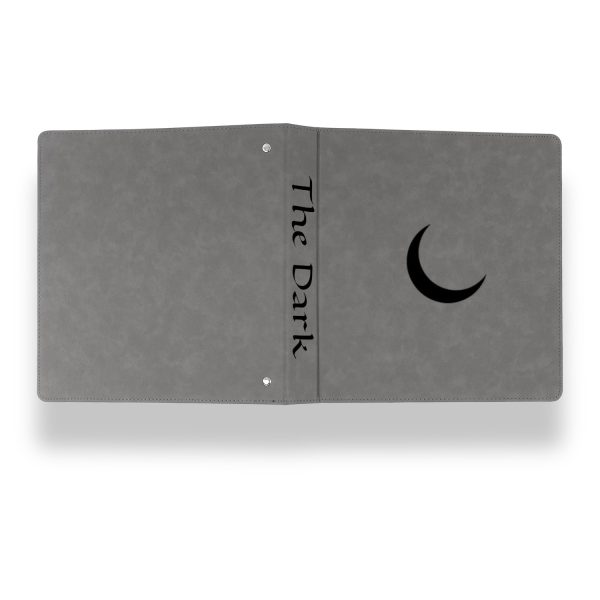 "The Dark" Custom Leather Binder
