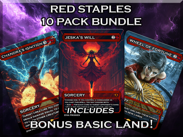 Red Staples MTG Proxies
