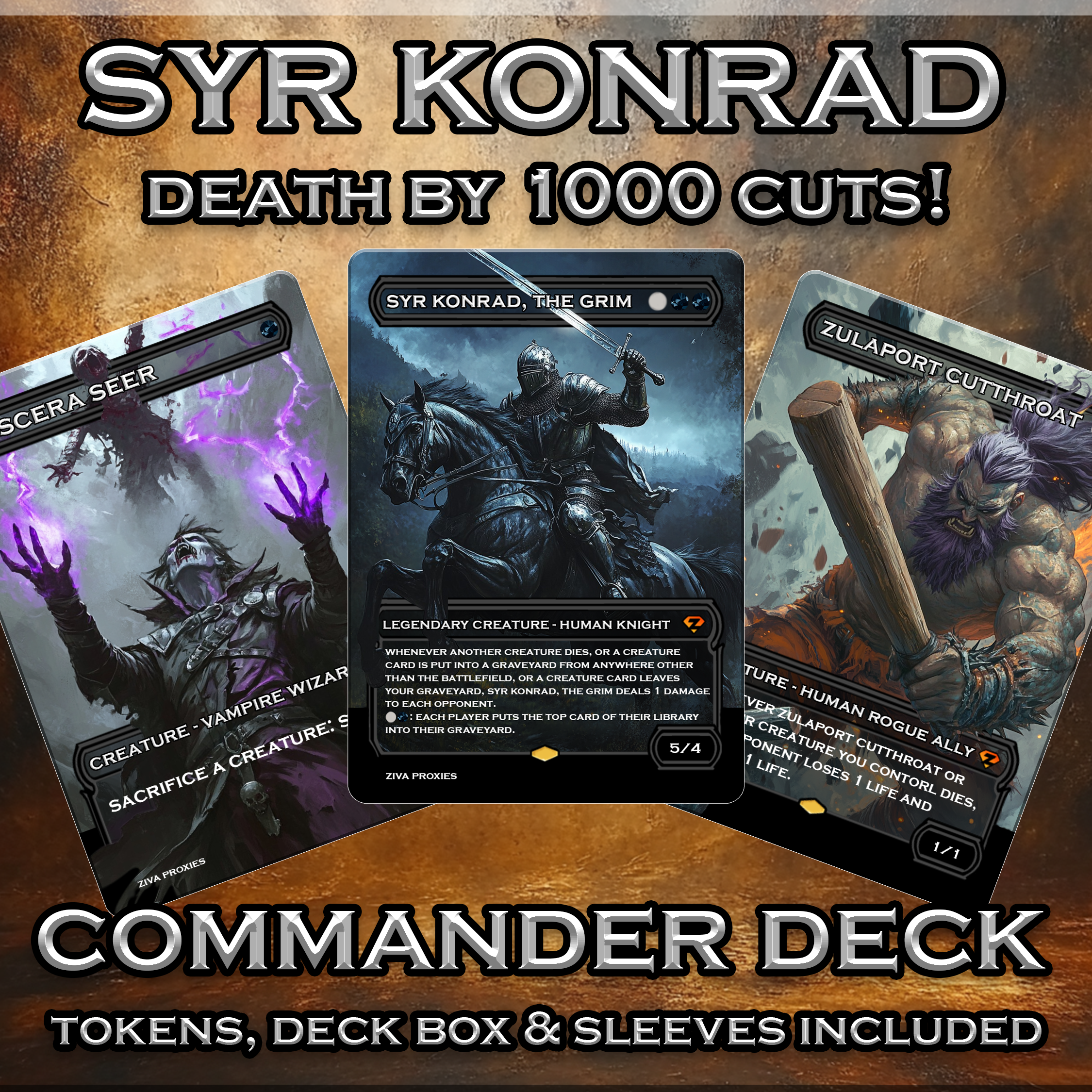 Syr Konrad, the Grim Commander Deck
