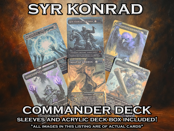 Syr Konrad, the Grim Commander Deck