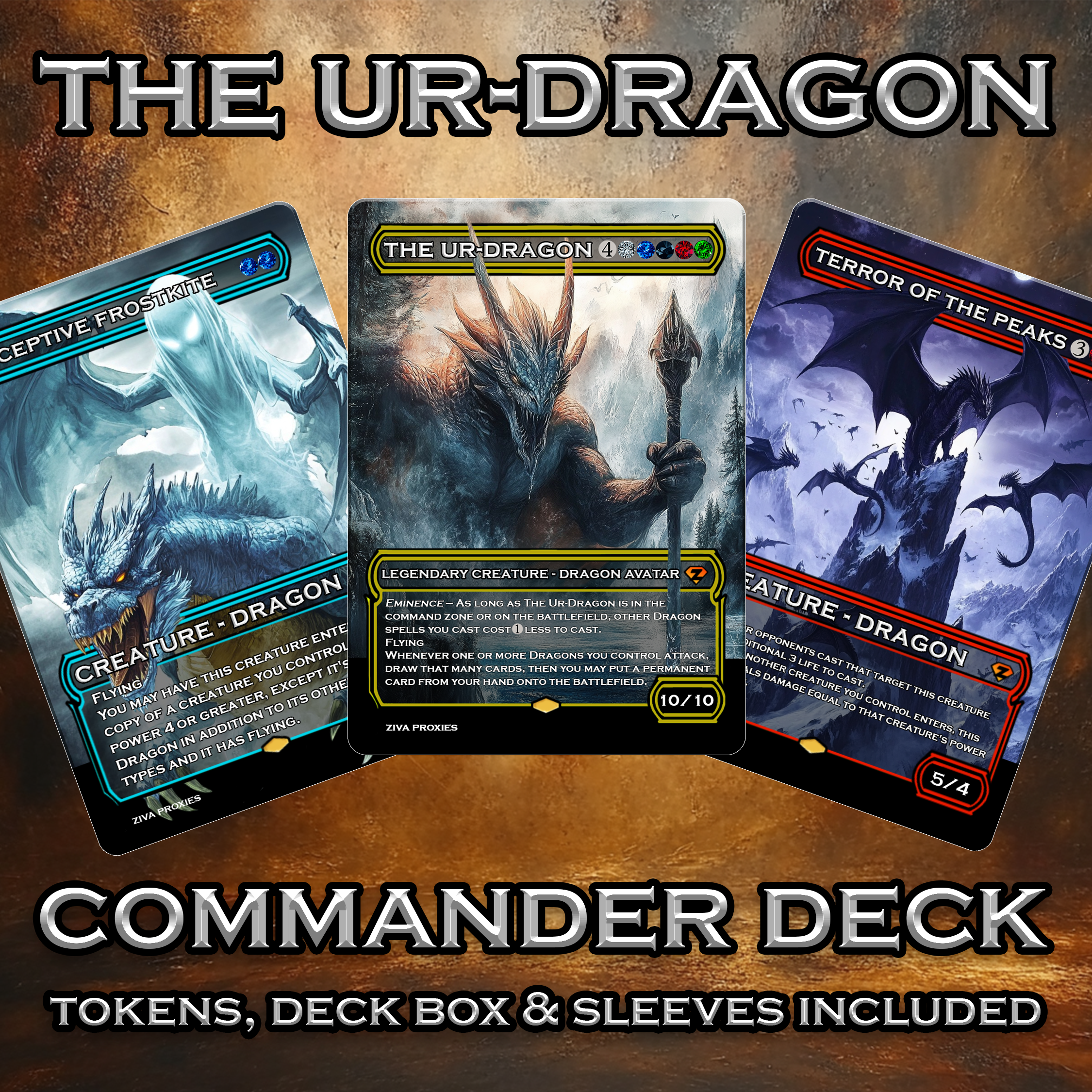 The Ur Dragon Commander Deck MTG