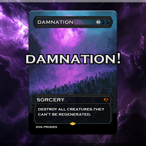 Damnation MTG Proxy