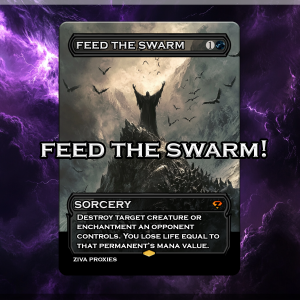 Feed the Swarm MTG Proxy