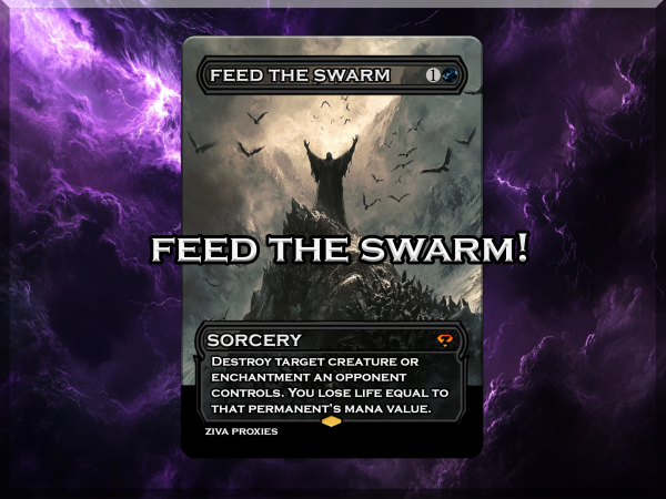 Feed the Swarm MTG Proxy