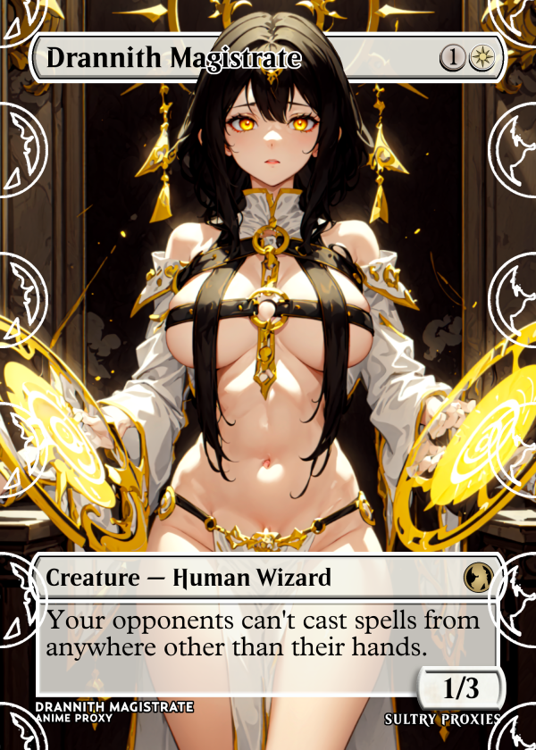 Drannith Magistrate Proxy | Sultry Proxies Fan-Made Accessory for Playtesting
