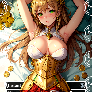 From Swords to Plowed Shares (Sword to Plowshares) Proxy | Sultry Proxies Fan-Made Accessory for Playtesting