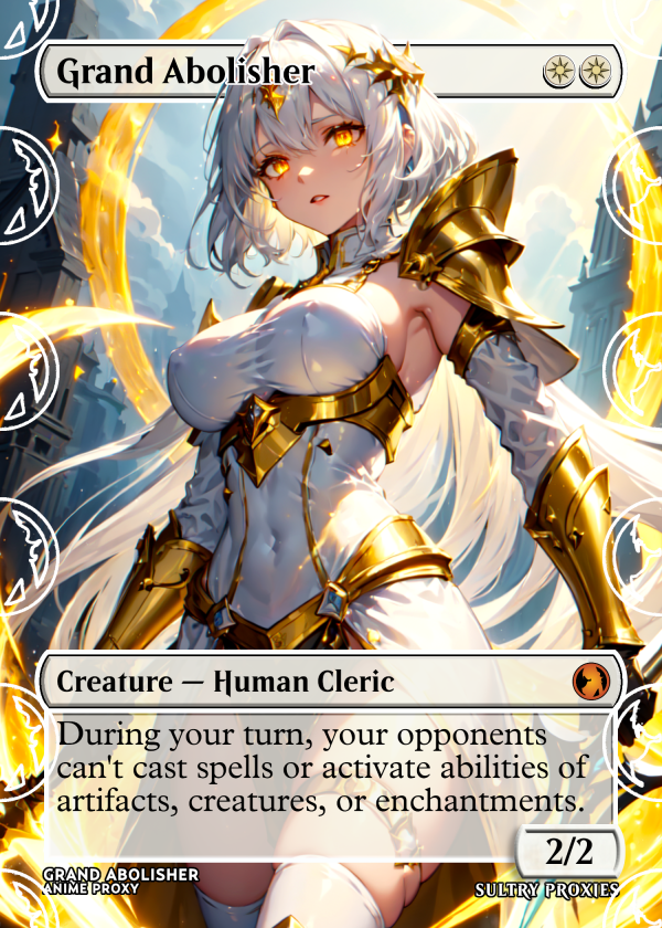 Grand Abolisher Proxy | Sultry Proxies Fan-Made Accessory for Playtesting
