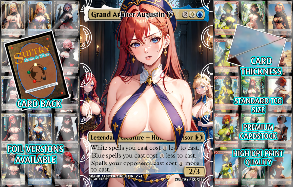 Grand Arbiter Augustin IV v1 Proxy | Sultry Proxies Fan-Made Accessory for Playtesting - Image 3